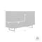 Armen Living Marquis 6 Drawer Oak Wood Dresser with Black Metal Legs LCMUDRGR - alternate 2